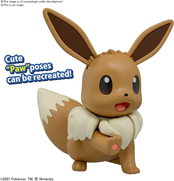 Bandai Spirits Pokemon: 02 Eevee Big Model Kit