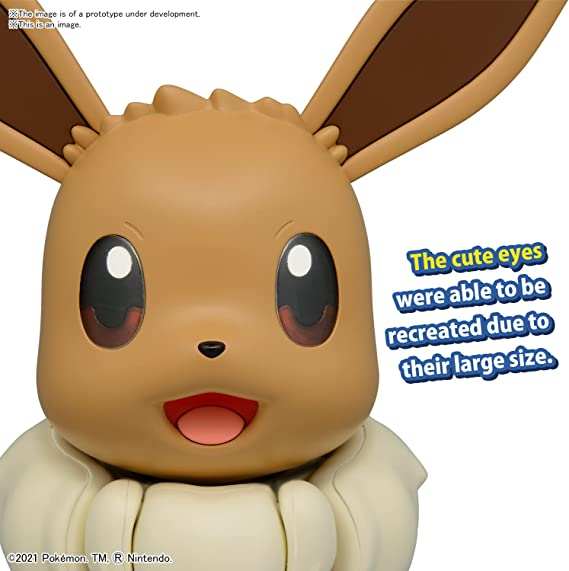 Bandai Spirits Pokemon: 02 Eevee Big Model Kit