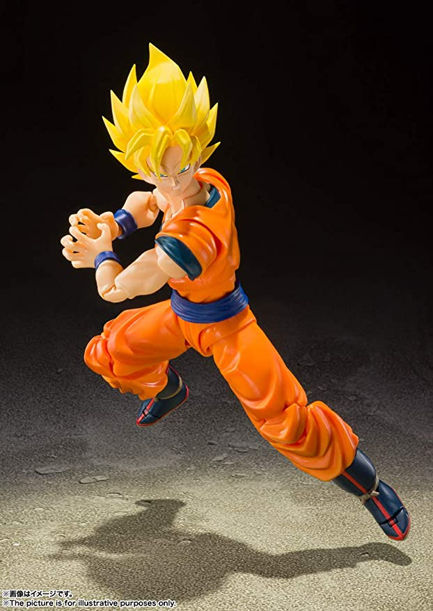 Tamashi Nations - Dragon Ball Z - Super Saiyan Full Power Son Goku,Bandai Spirits S.H.Figuarts