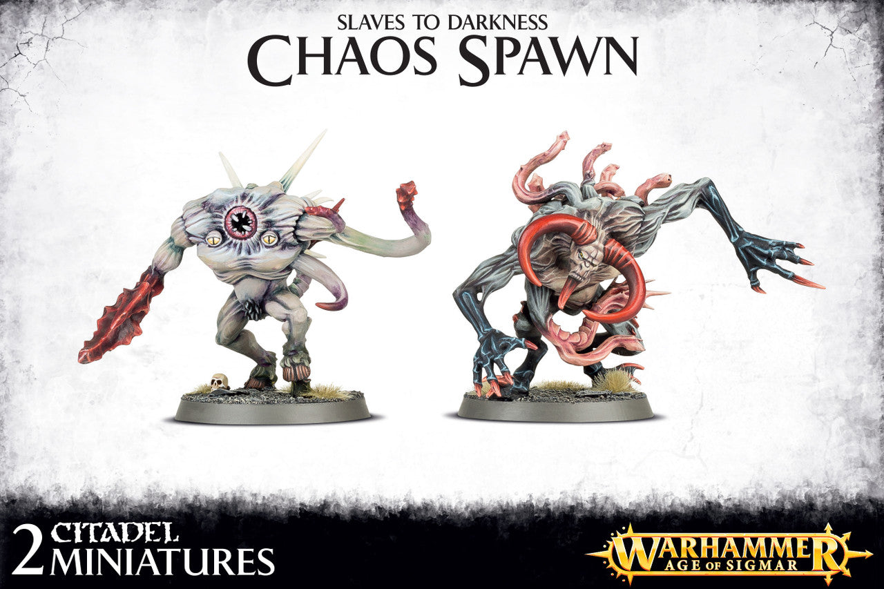 Games Workshop Warhammer Age of Sigmar Chaos Spawn Slaves to Darkness 83-10