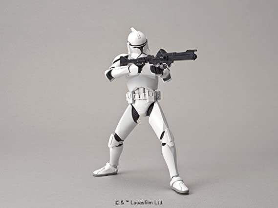Bandai Hobby Star Wars 1/12 Plastic Model Clone Trooper Star Wars