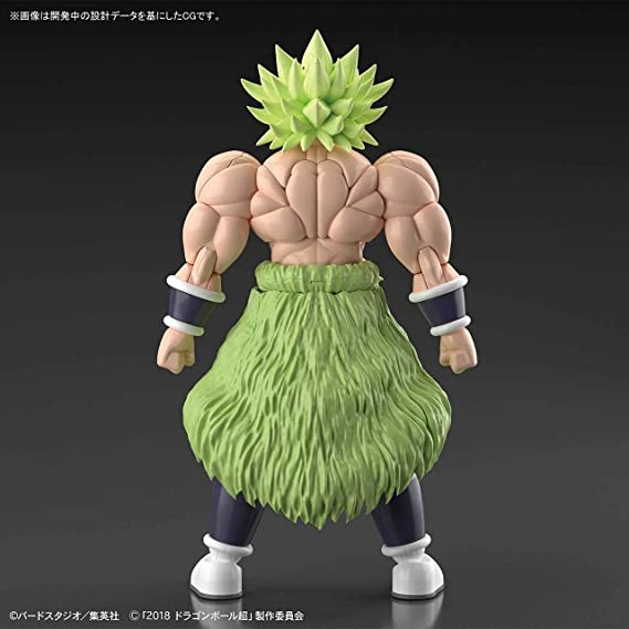 Bandai Hobby Figure-Rise Standard Super Saiyan Broly Full Power Dragon Ball Super, White, Model:BAS5055712