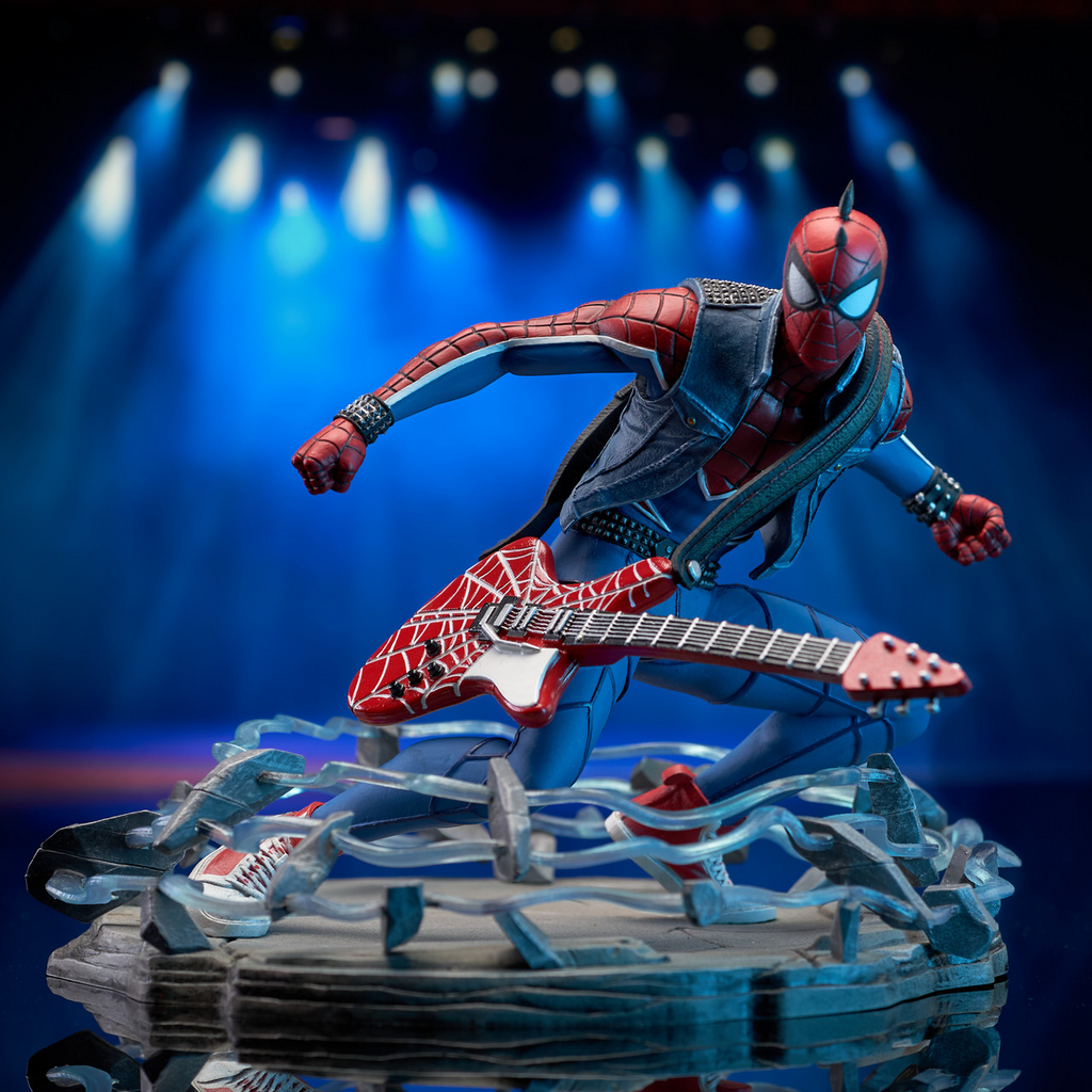 MARVEL GALLERY PS4 SPIDER-PUNK PVC STATUE