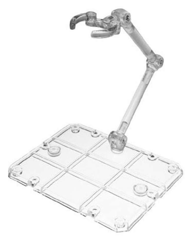 TAMASHII NATIONS Bandai Stage Act. 4 for Humanoid Stand Support (Clear) (2 Stands)