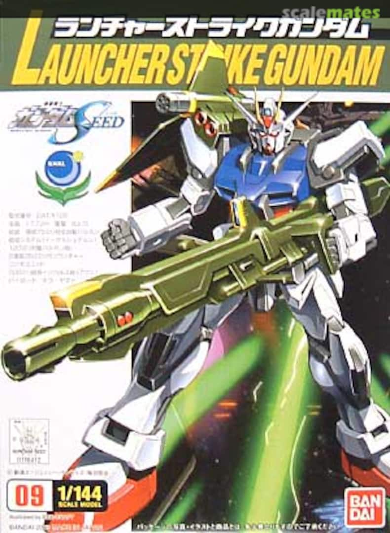 Bandai Hobby #09 Launcher Strike Gundam 1/144, Bandai Seed Action Figure