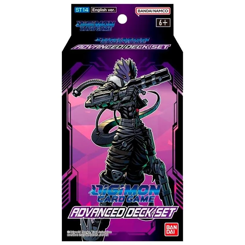 Digimon TCG: Advanced Deck Set Display (8) (ST14)