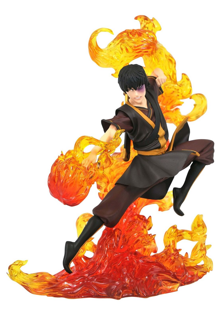 DIAMOND SELECT TOYS Avatar The Last Airbender Gallery: Zuko PVC Figure, Multicolor
