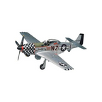 Revell Airplane Kit Mustang 1:48 P - 51D is Skill Level 4 and Contains 49 Parts