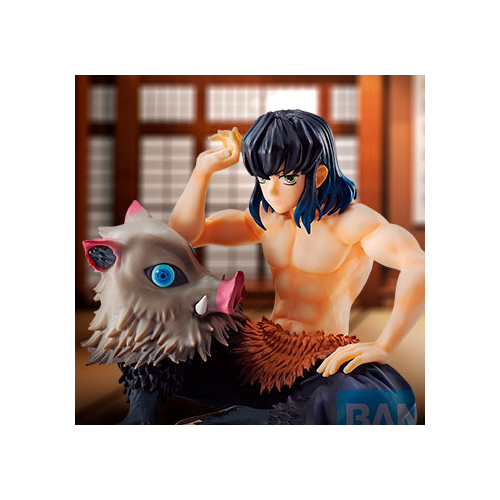 Demon Slayer: Kimetsu no Yaiba Inosuke Hashibira Tengen Uzui Is Here Collectible Item from Respective Anime Static FigureIchiban Bandai Spirits BAS60200