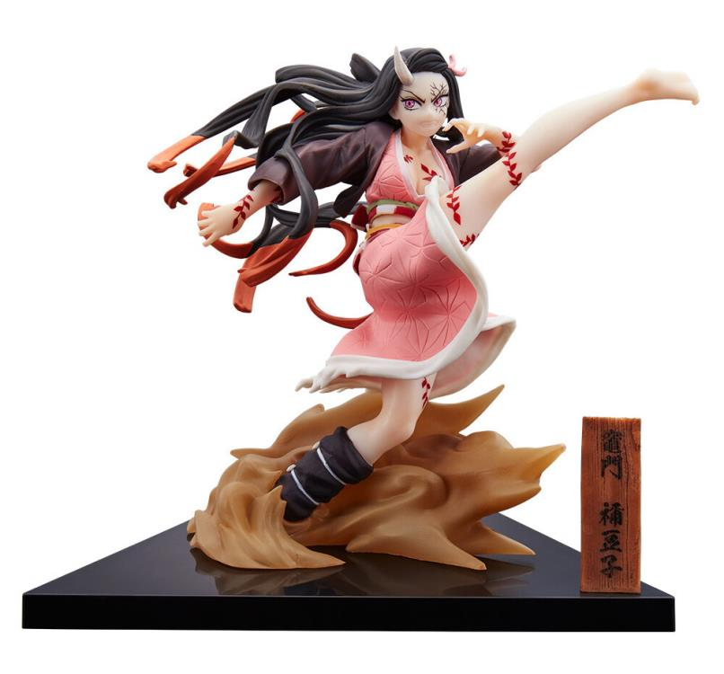Demon Slayer Kimetsu no Yaiba Nezuko Kamado Demon Form Advancing Version The city where demons dwell Bandai Spirits Ichibansho Figure