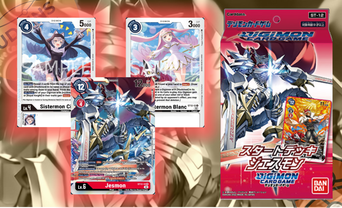 Digimon TCG Jesmon Starter Deck Display ST12 - Single Pack