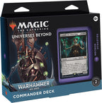 MTG Magic The Gathering CCG Universes Beyond Warhammer 40k Commander Deck Regular Necron Dynasties Mono-Black Single Pack WCMGWH40KCOM-NecronDynasties