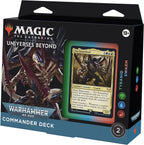 MTG Magic The Gathering CCG Universes Beyond Warhammer 40K Commander Deck Regular Tyranid Swarm Tyranid Swarm Green-Blue-Red Single Pack WCMGWH40KCOM-TyranidSwarm