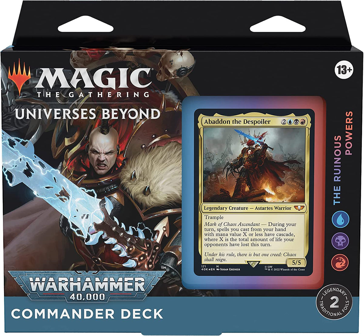 Magic the Gathering CCG Universes Beyond  Warhammer 40k Commander Deck Regular (4)