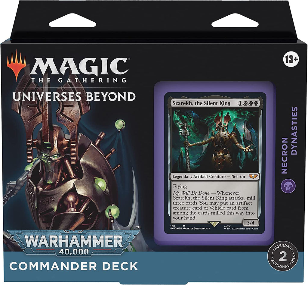 Magic the Gathering CCG Universes Beyond  Warhammer 40k Commander Deck Regular (4)