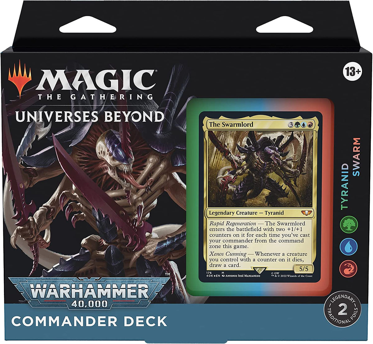 Magic the Gathering CCG Universes Beyond  Warhammer 40k Commander Deck Regular (4)
