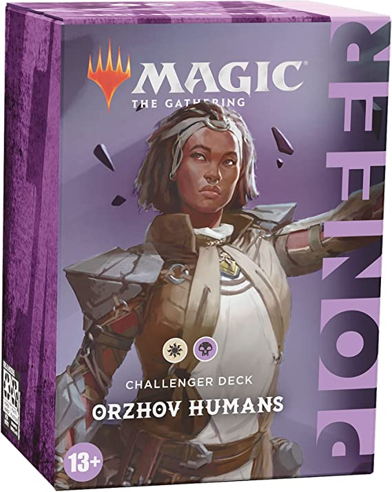 MTG Magic The Gathering Pioneer Challenger Deck 2022 Orzhov Humans White Black Single Pack MTG-Pioneer2022-OrzhovHumans