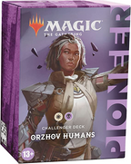 MTG Magic The Gathering Pioneer Challenger Deck 2022 Orzhov Humans White Black Single Pack MTG-Pioneer2022-OrzhovHumans