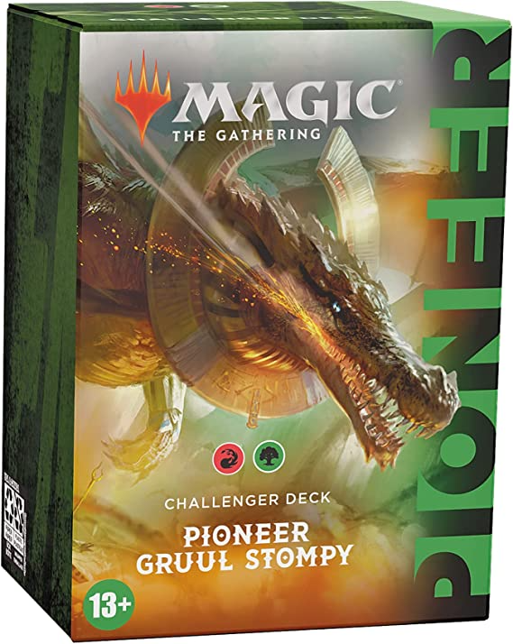 MTG Magic The Gathering Pioneer Challenger Deck 2022 Gruul Stompy (Red-Green) MTG-Pioneer2022-PioneerGruulStompy