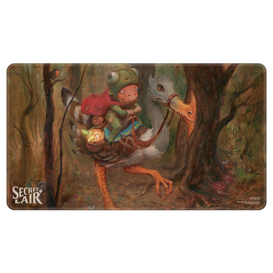 Ultra PRO Magic the Gathering CCG Secret Lair August 2022 Nils Hamm Artist Series - Tireless Tracker Holofoil Playmat V1 UPI-19651