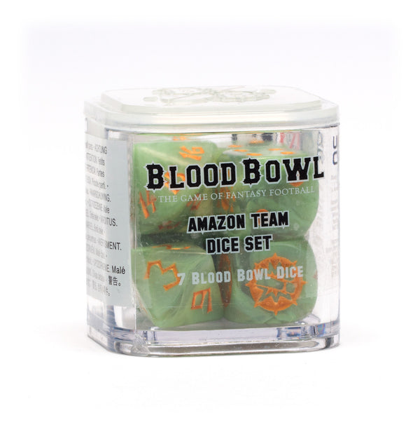 Games Workshop Blood Bowl Amazon Team Dice Set 202-25