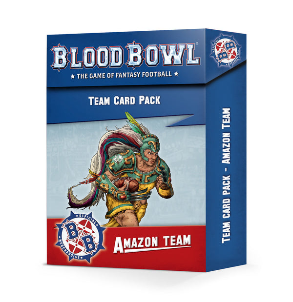 Games Workshop Blood Bowl Amazon Team Card Pack 202-28