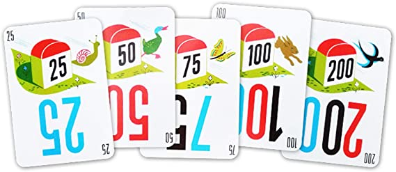 Asmodee Mille Bornes The Classic Racing Game Fast Paced Card Game Strategy Game Fun Family Game for Adults and Kids Ages 7 and Up for 2-6 Players with Average Playtime 20 Minutes ASM-MIB01