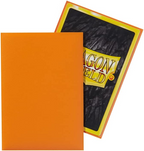Dragon Shield Japanese Size Matte Finish Orange Color Card Sleeves 60ct AT-M11113