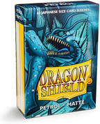 Dragon Shield Japanese Size Matte Finish Petrol Color Card Sleeves 60ct AT-M11120