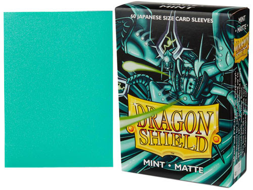 Dragon Shield Arcane Tinmen Japanese Size Mint Matte Finish Multicoloured Card Sleeves 60ct AT-M11125