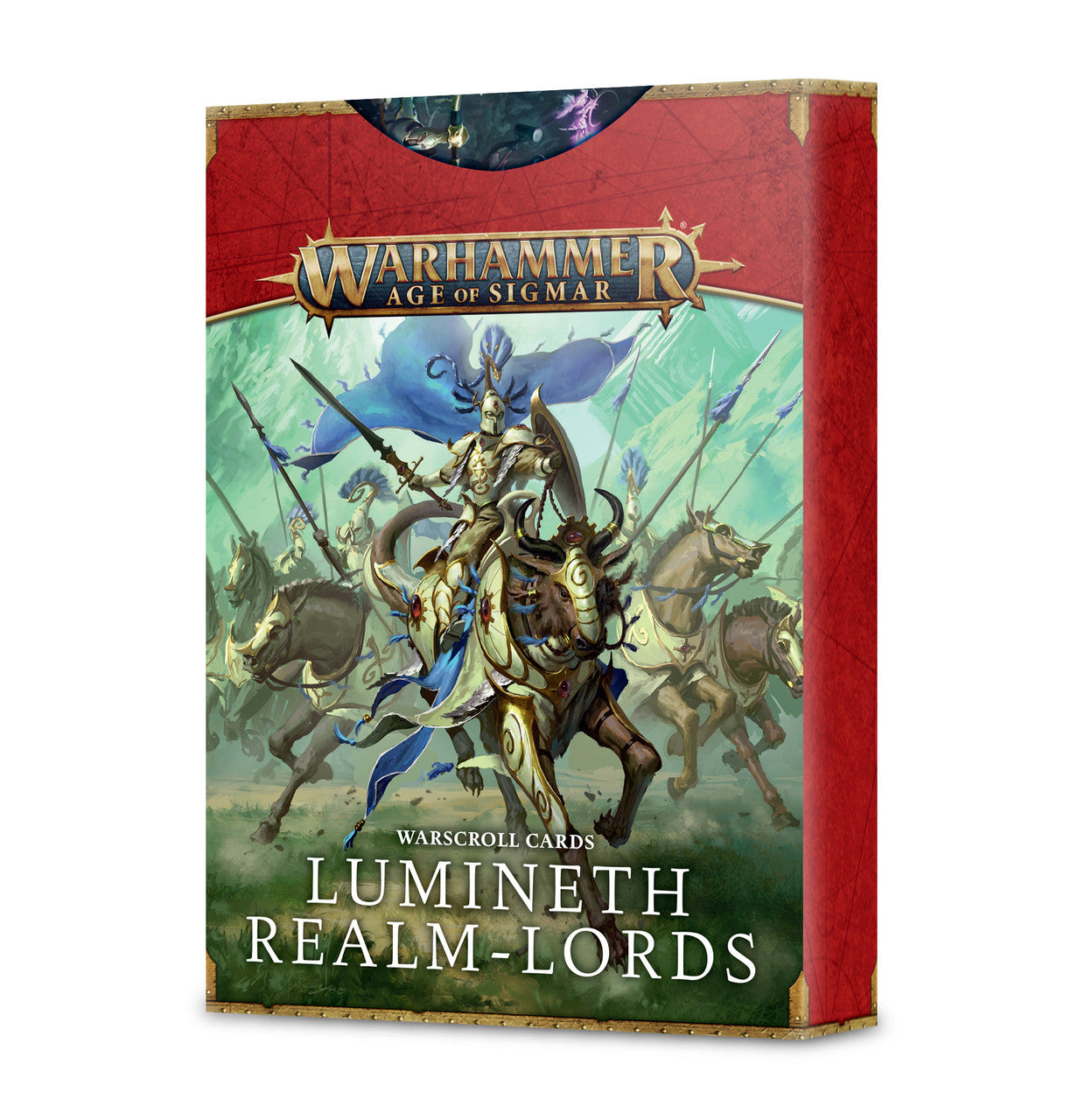 Games Workshop Warhammer Age of Sigmar Warscrolls Lumineth Realm-Lords English Cards 87-03