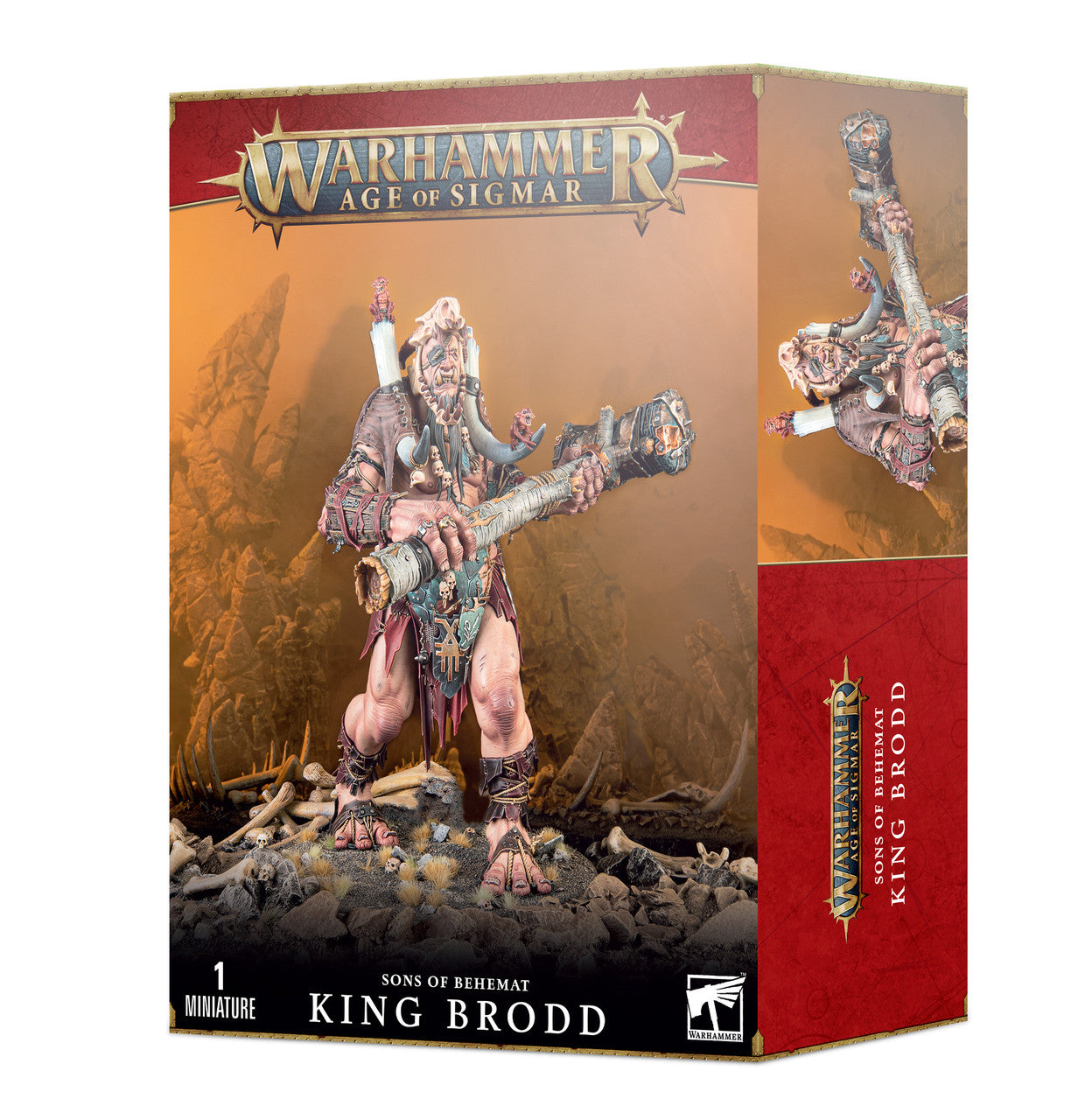 Games Workshop Warhammer Age of Sigmar Sons of Behemat King Brodd Beast-smasher 93-10