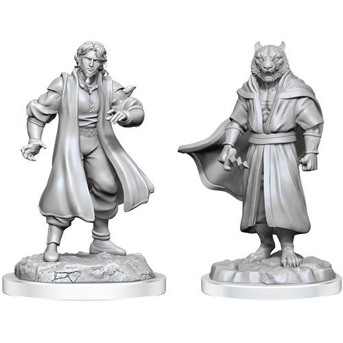 Wizkids Dungeons And Dragons Critical Role Minis Wave 3 Male Human Sorcerer Merchant & Tiger Demon WZK90551