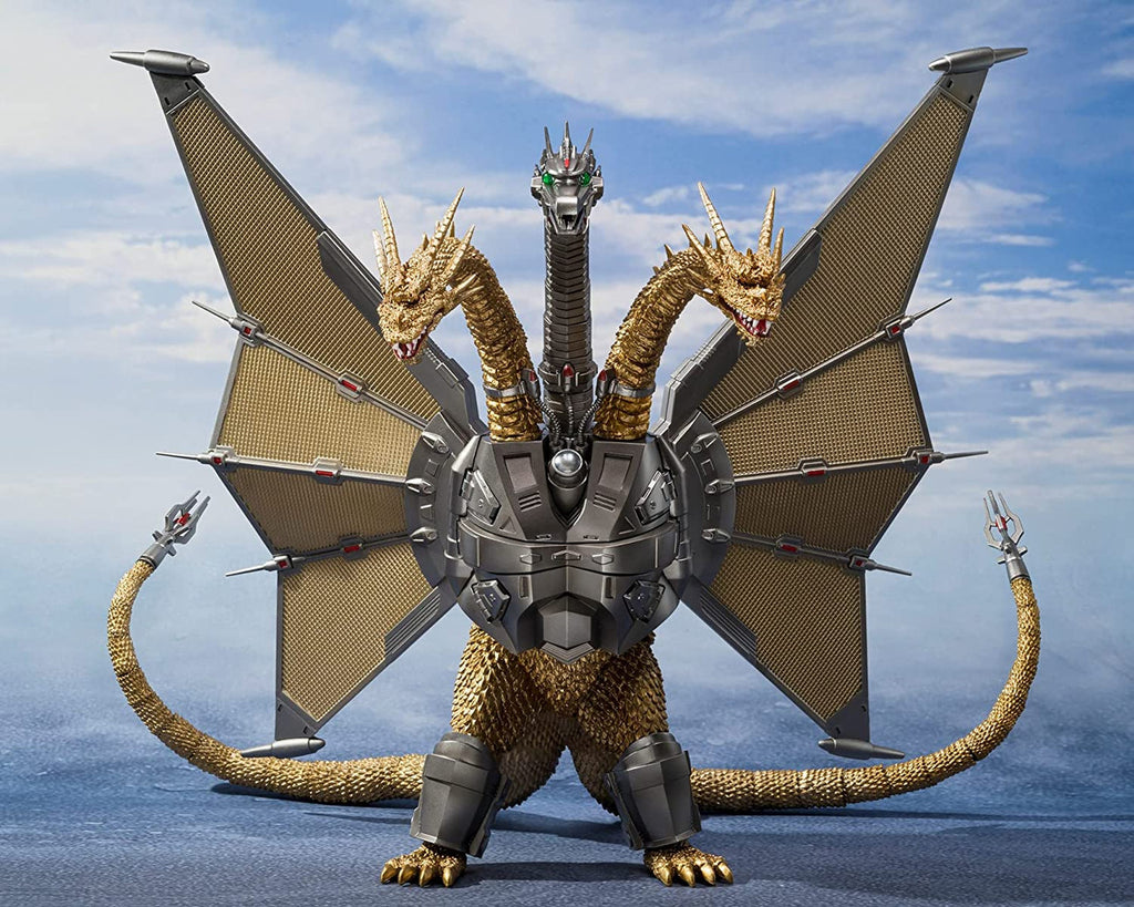 Tamashii Nations - Godzilla vs. King Ghidorah - Mecha Ghidorah Shinjuku Decisive Battle Special Set, Bandai Spirits S.H.MonsterArts Figure
