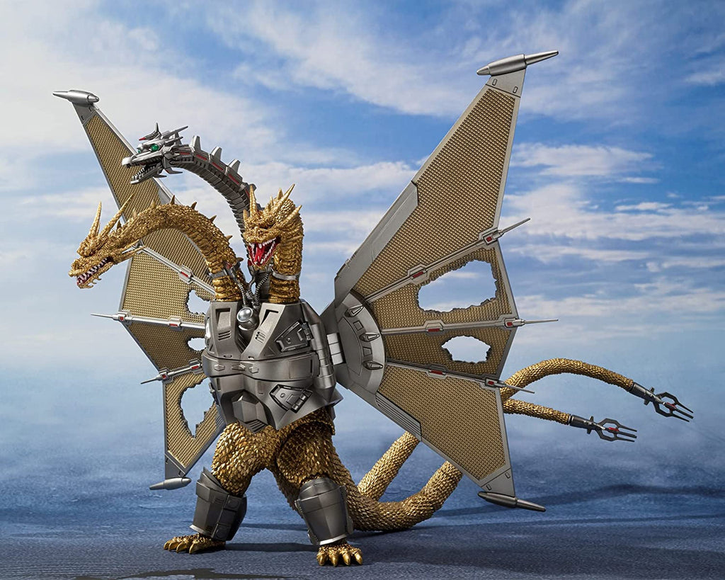 Tamashii Nations - Godzilla vs. King Ghidorah - Mecha Ghidorah Shinjuku Decisive Battle Special Set, Bandai Spirits S.H.MonsterArts Figure