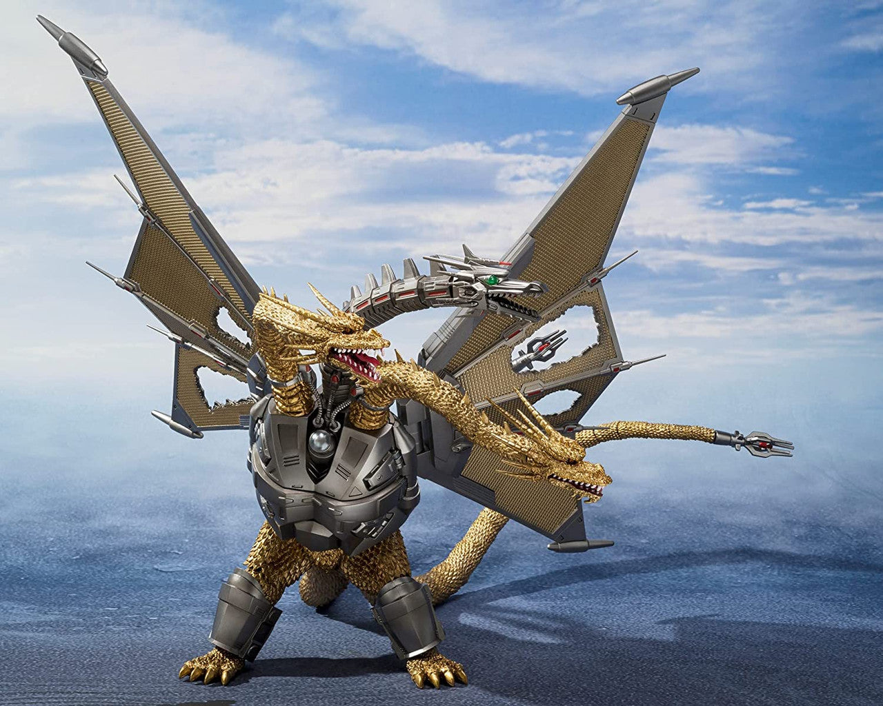 Tamashii Nations - Godzilla vs. King Ghidorah - Mecha Ghidorah Shinjuku Decisive Battle Special Set, Bandai Spirits S.H.MonsterArts Figure