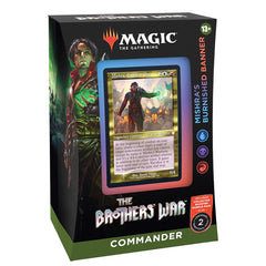 MTG Magic The Gathering CCG The Brothers War Commander Deck Carton Mishras Burnished Banner Single Pack MTG-CCG-BW-CD-Carton-MishrasBurnishedBanner
