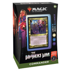 MTG Magic The Gathering CCG The Brothers War Commander Deck Carton Urzas Iron Alliance Single Pack MTG-CCG-BW-CD-Carton-UrzasIronAlliance