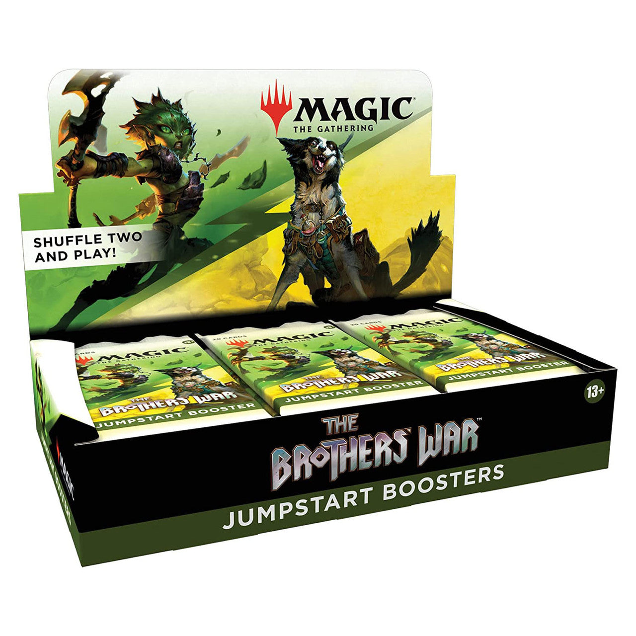 MTG Magic The Gathering CCG The Brothers War Jumpstart Booster Display 18 MTG-CCG-BW-JumpstartBoosterDisplay