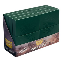 Dragon Shield Cube Shell Forest Green Color Card Deck Box AT-30551