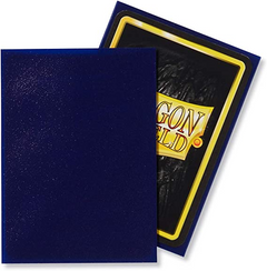 Dragon Shield Sleeves Standard Size Arcane Tinmen Matte Finish Night Blue 100 Ct ATM11042