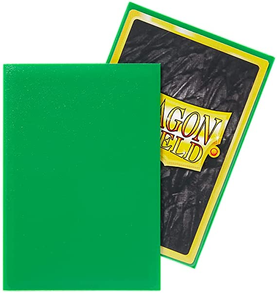 Dragon Shield Japanese Size Matte Finish Apple Green Color Card Sleeves 60ct AT-M11118