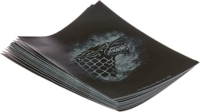 Dragon Shield Sleeves Standard Brushed Game Of Thrones House Stark 100 Ct ATM16029