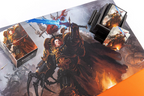 Ultra PRO - Magic The Gathering Warhammer 40k 100+ Card Deck Box Abaddon The Despoiler - Protect and Store your Collectible Gaming Cards Trading Cards or Sports Cards in A Self Locking Deck Box ULPDBM19441