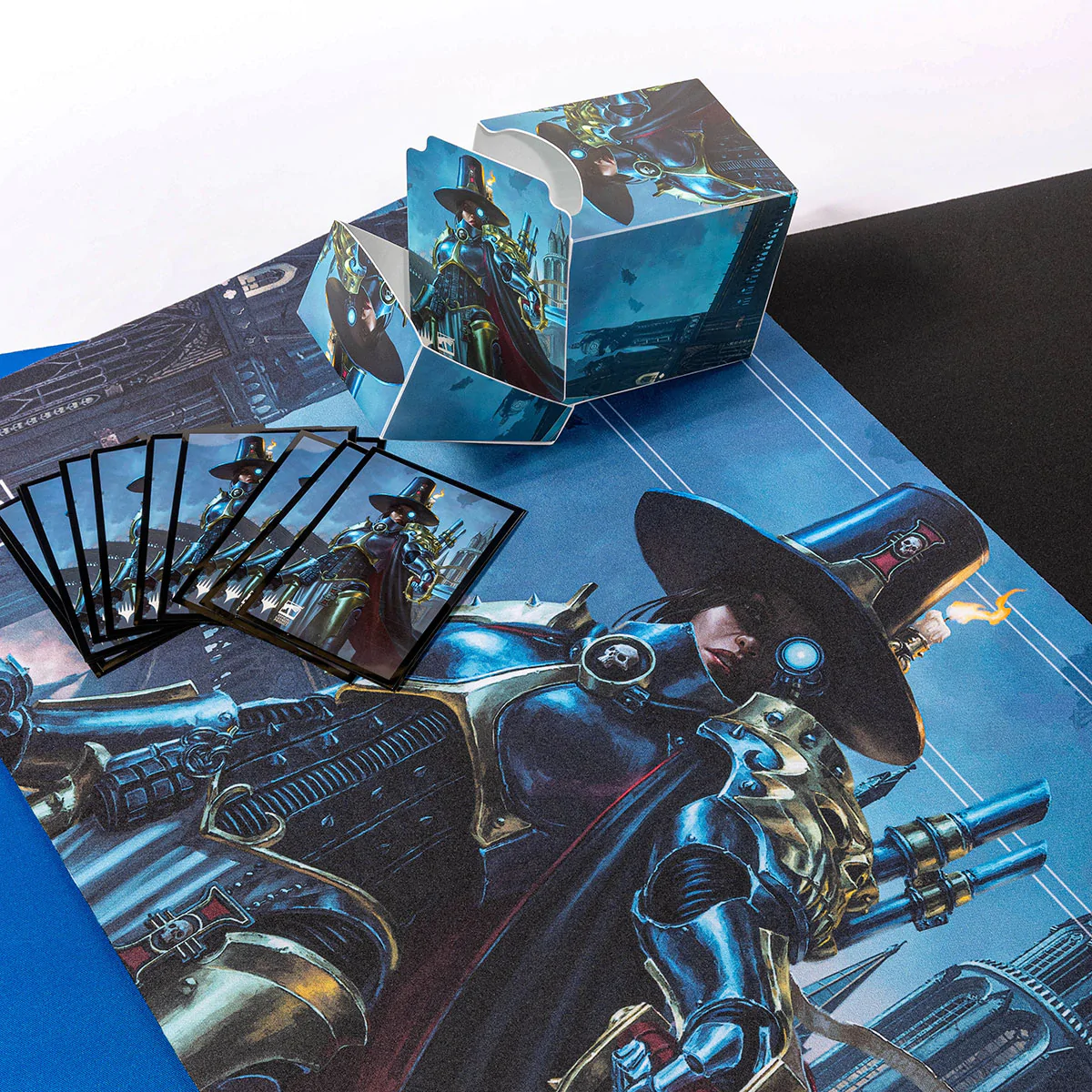 Deckbox: PRO 100+ MTG- Warhammer 40k Commander- Inquisitor Greyfax ULPDBM19442