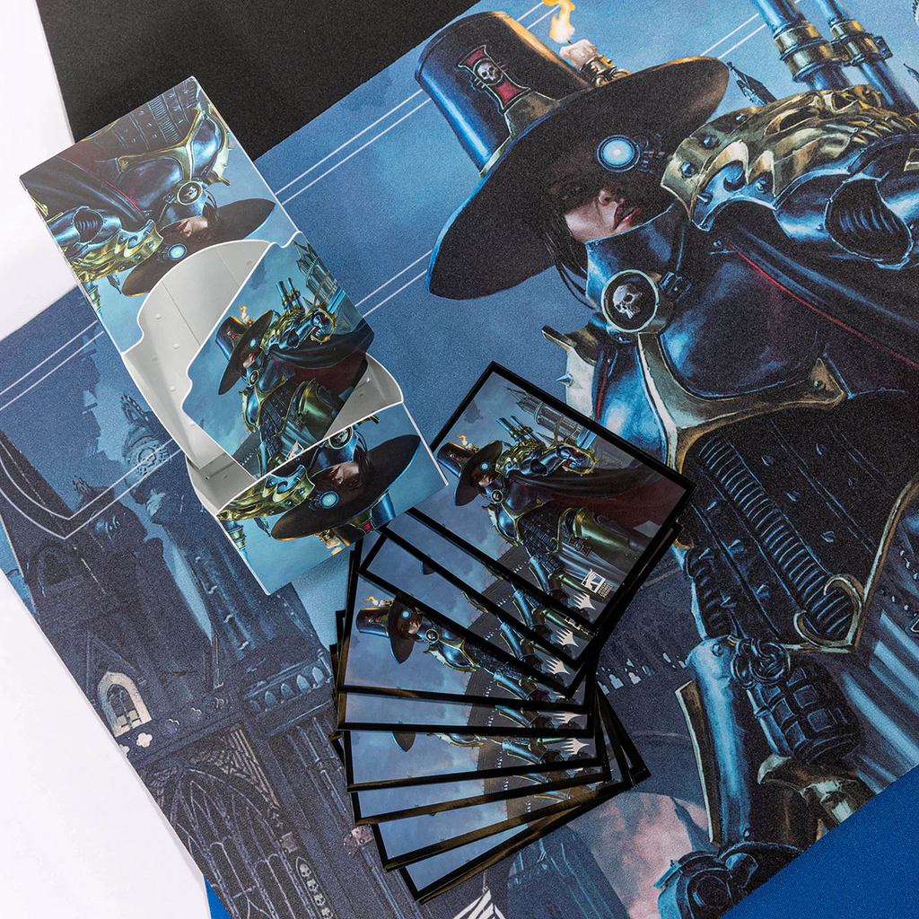Deckbox: PRO 100+ MTG- Warhammer 40k Commander- Inquisitor Greyfax ULPDBM19442
