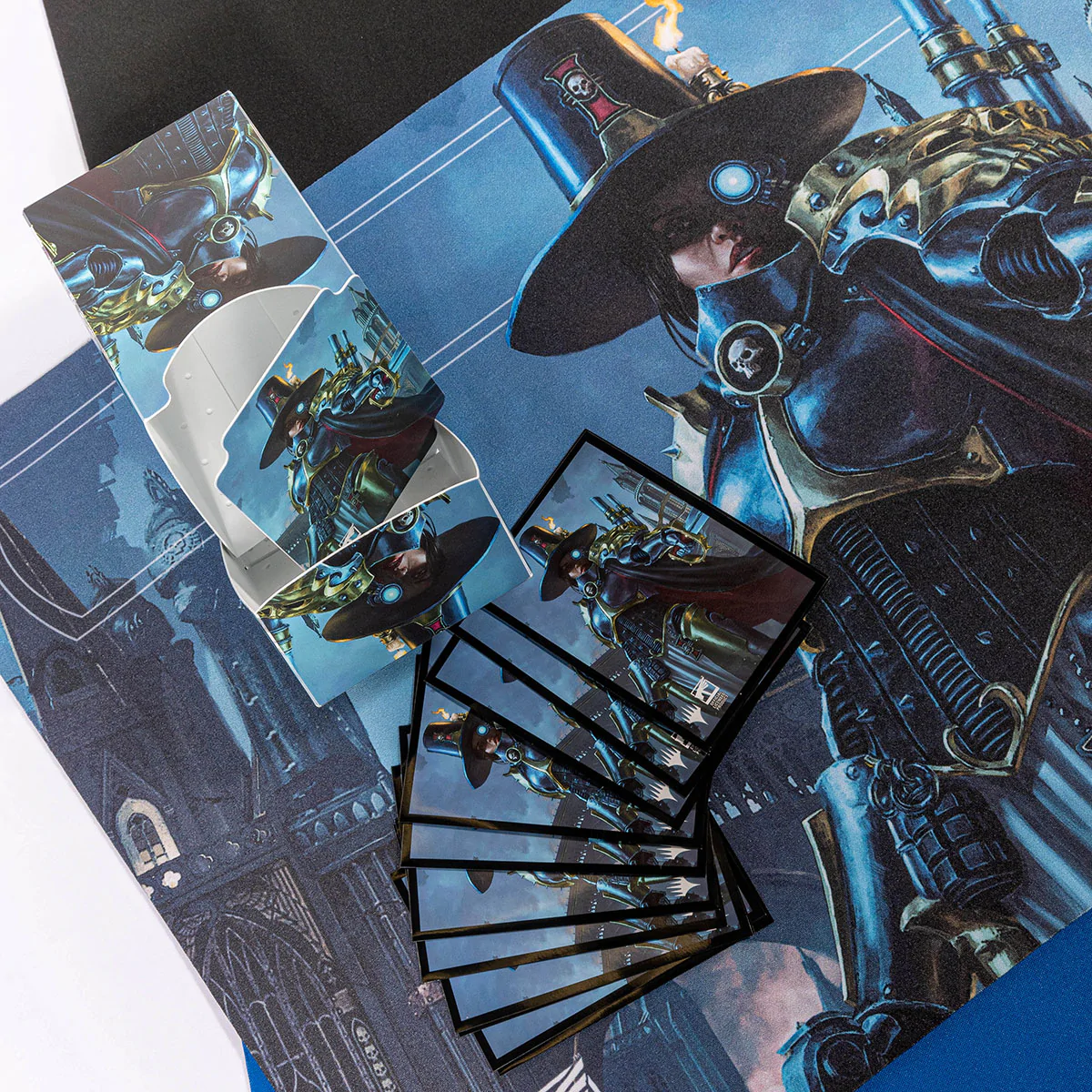 Deckbox: PRO 100+ MTG- Warhammer 40k Commander- Inquisitor Greyfax ULPDBM19442