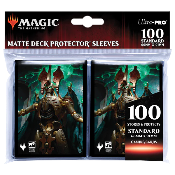 Ultra Pro Sleeves Magic the Gathering X Warhammer 40k Universes Beyond Commander V1