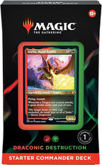 Magic the Gathering CCG. Commander Starter Beginner Decks Carton of (5)