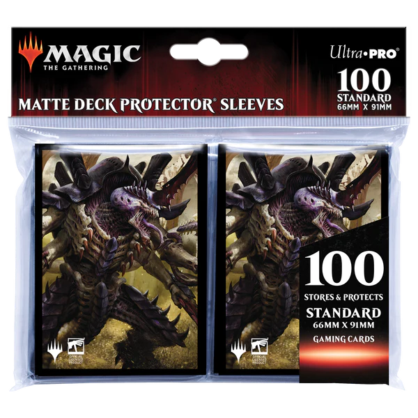 Deck Protectors: MTG- Warhammer 40k Commander- The Swarmlord (100ct) ULPDPRM19447
